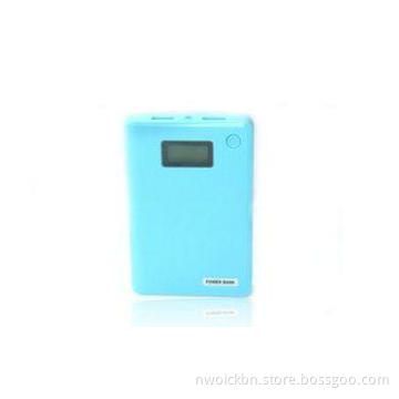 Fireproof Aluminum Blue 12000mah USB Power Bank For Laptop